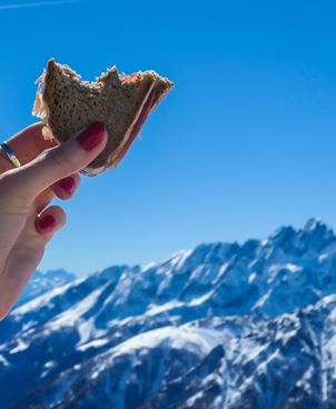 Quelle nourriture pour les pistes de ski ?