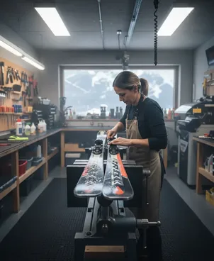 Le savoir-faire Sport 2000 pour l’entretien des skis