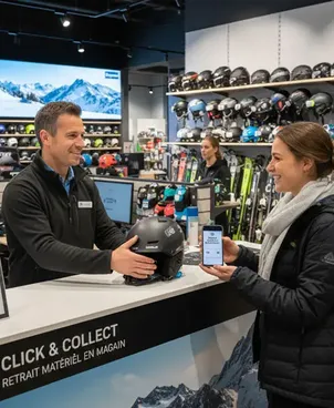 Click & Collect : votre matériel récupéré en quelques minutes